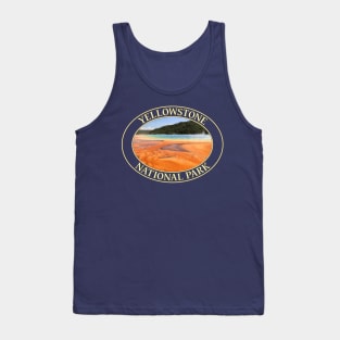 Grand Prismatic Spring at Yellowstone National Park in Wyoming Tank Top